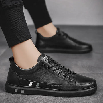 Baskets Élégantes en Cuir pour Hommes - Napoles