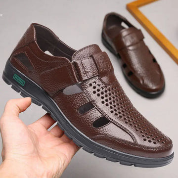 Sandale en Cuir Antidérapante et Confortable - New Classic