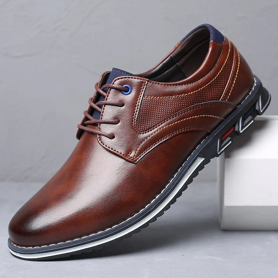 Chaussures en Cuir pour hommes - Retro Men