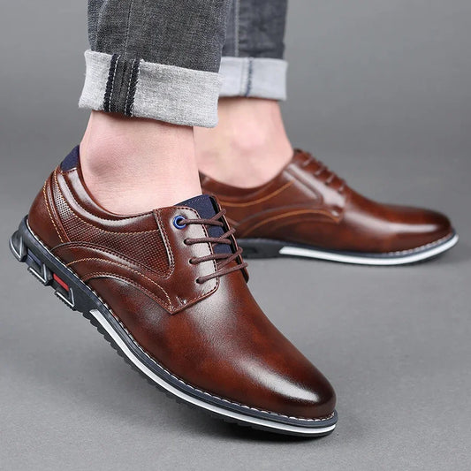 Chaussures en Cuir pour hommes - Retro Men