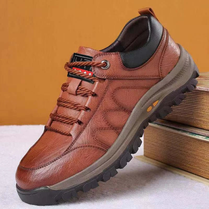 Baskets Orthopédiques en Cuir pour Hommes - Orto Pro